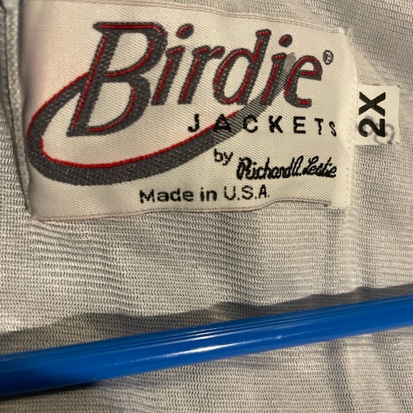 Vintage Blue Activewear Jacket Size 2X. Removable Hood. See pictures for size. - Picture 7 of 7